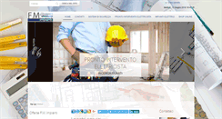 Desktop Screenshot of fmimpianti.com